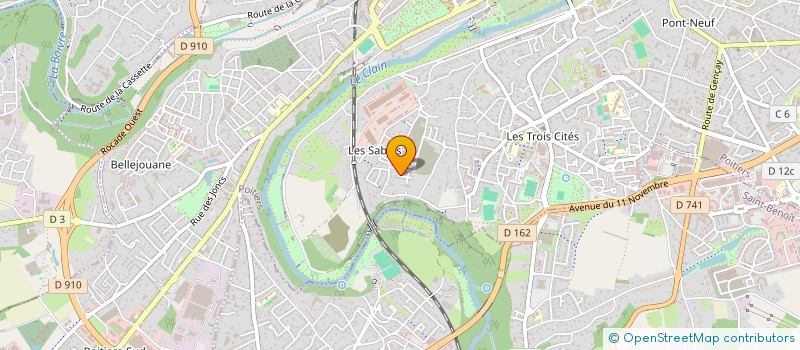 localisation de l'entreprise CULTURE D'EXCELLENCE à POITIERS