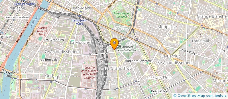 localisation de l'entreprise CULTURE D'UKRAINE  LYON