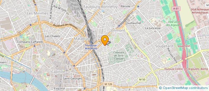localisation de l'entreprise CULTURE &DEM' à TOULOUSE