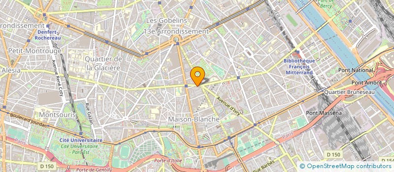 localisation de l'entreprise CULTURE DES SENS  PARIS