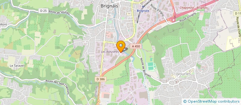 localisation de l'entreprise CULTURE DU SAVOIR à BRIGNAIS