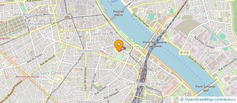 localisation de l'entreprise CULTURE EDUCATION SOCIALE ART ET MEDIATION  BORDEAUX