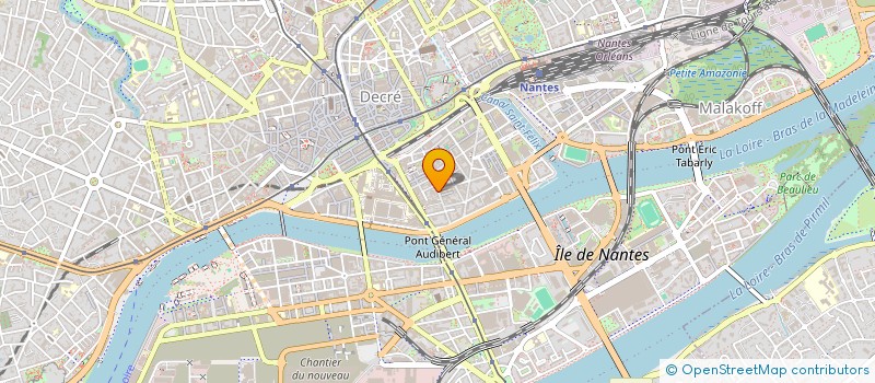 localisation de l'entreprise CULTURE EN EXIL  NANTES
