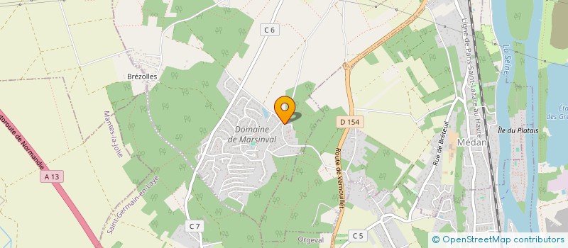 localisation de l'entreprise CULTURE ET AVENIR 237 à VERNOUILLET
