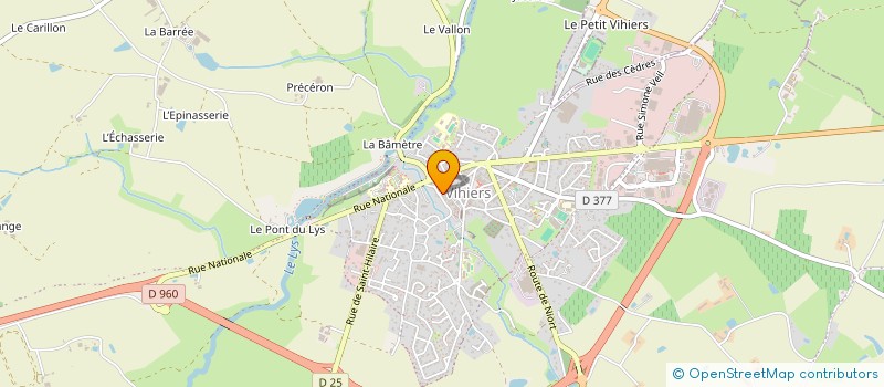 localisation de l'entreprise CULTURE ET BIBLIOTHEQUE POUR TOUS à LYS-HAUT-LAYON