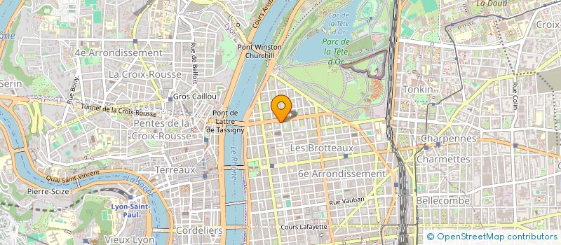 localisation de l'entreprise CULTURE ET BIBLIOTHEQUE POUR TOUS à LYON