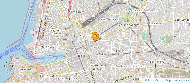 localisation de l'entreprise CULTURE ET COMMUNICATION à MARSEILLE