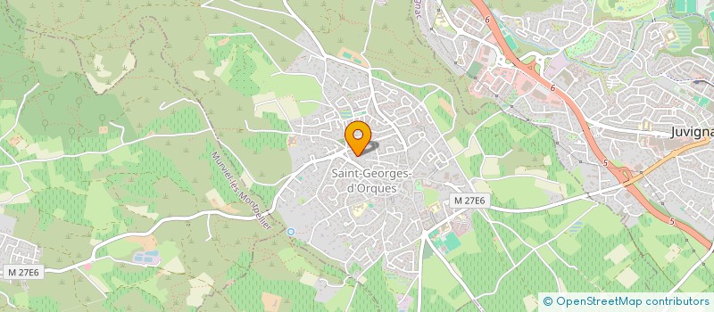 localisation de l'entreprise CULTURE ET CONVIVIALITE  SAINT-GEORGES-D'ORQUES