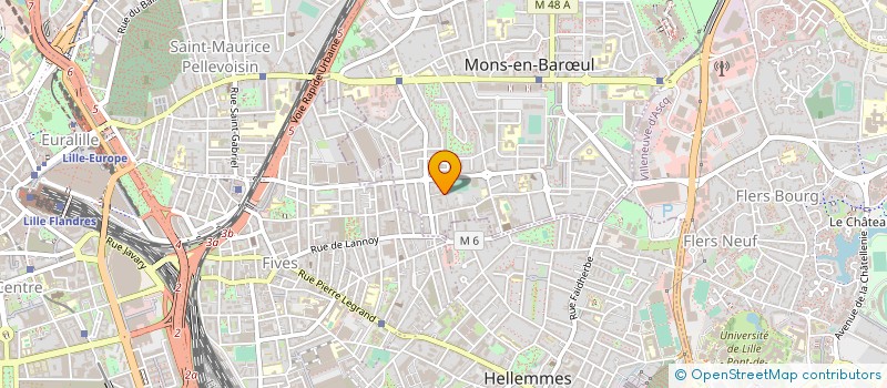 localisation de l'entreprise CULTURE ET DANSES  MONS-EN-BARUL