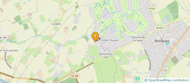 localisation de l'entreprise CULTURE ET DECOUVERTE EN PAYS DU NORD  WAMBRECHIES