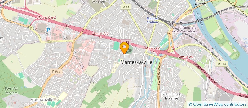 localisation de l'entreprise CULTURE ET EDUCATION à MANTES-LA-VILLE