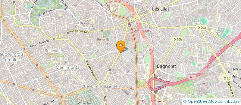 localisation de l'entreprise CULTURE ET ENTREPRISE  PARIS