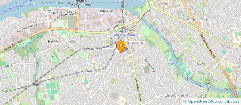 localisation de l'entreprise CULTURE ET LIBERTE CTRE CULTURE OUVRIERE à REZE
