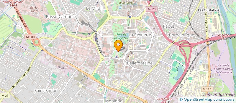 localisation de l'entreprise CULTURE ET LIBERTE OCCITANIE à TOULOUSE