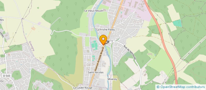 localisation de l'entreprise CULTURE ET LOISIRS DE GAUVILLE LA CAMPAGNE  GAUVILLE-LA-CAMPAGNE