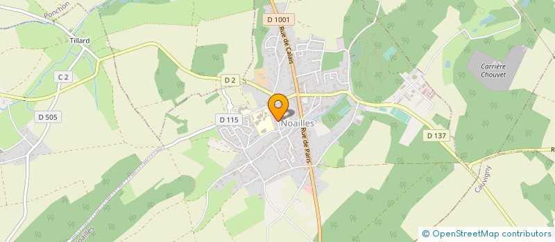 localisation de l'entreprise CULTURE ET LOISIRS DE NOAILLES à NOAILLES