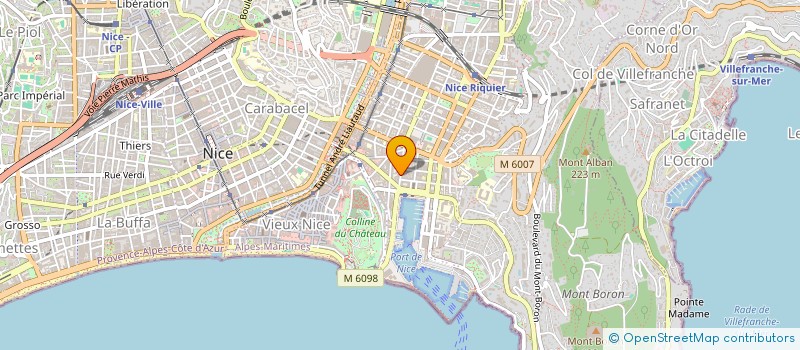 localisation de l'entreprise CULTURE ET LOISIRS DU PORT  NICE