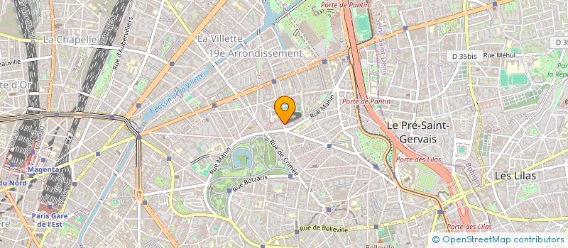 localisation de l'entreprise CULTURE ET LYRIQUE POUR TOUS (CELYTO)  PARIS