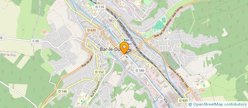 localisation de l'entreprise CULTURE ET MEDIAS à BAR-LE-DUC