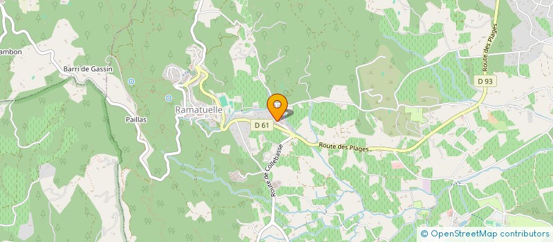 localisation de l'entreprise CULTURE ET SAISONS à RAMATUELLE