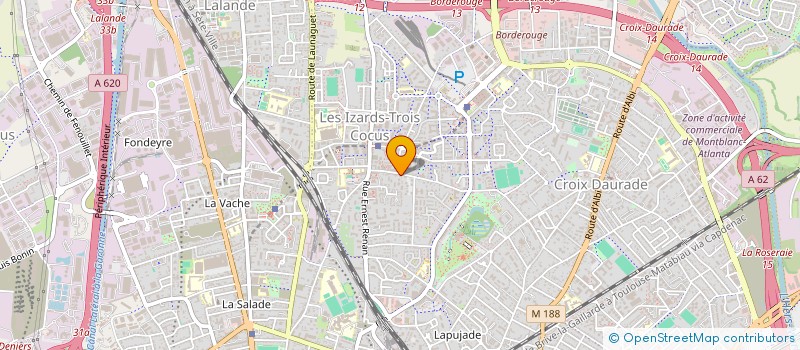 localisation de l'entreprise CULTURE ET TRADITIONS  TOULOUSE