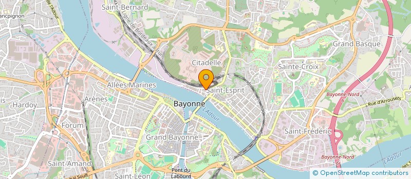 localisation de l'entreprise CULTURE FRAICHE à BAYONNE