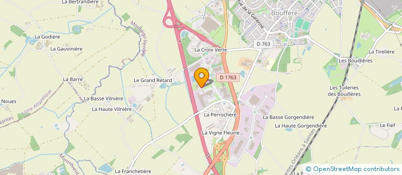 localisation de l'entreprise CULTURE IN à MONTAIGU-VENDEE