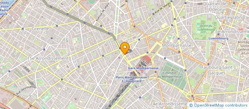 localisation de l'entreprise CULTURE JAZZ DANSE  PARIS