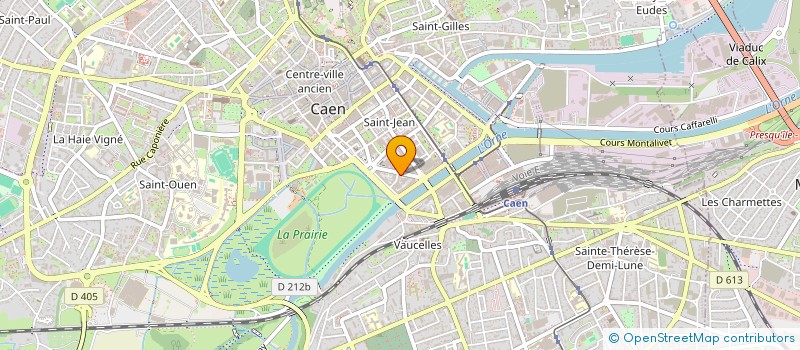 localisation de l'entreprise CULTURE JEUNE à CAEN