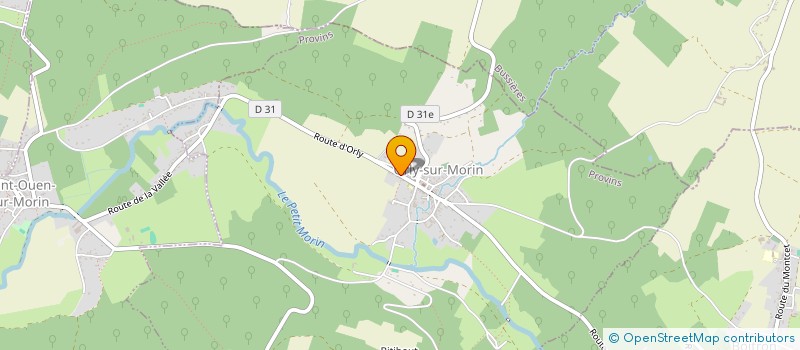 localisation de l'entreprise CULTURE, LECTURE & INFORMATIQUE A ORLY-SUR-MORIN  ORLY-SUR-MORIN