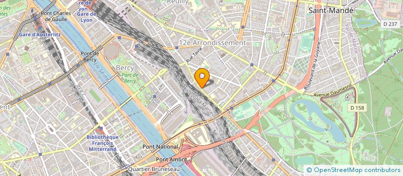 localisation de l'entreprise CULTURE LOISIR ANIMATION JEU EDUCATION à PARIS