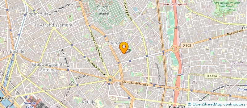 localisation de l'entreprise CULTURE LOISIRS ANIMATION SPORT ET SEJOURS  PARIS