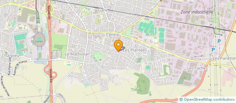 localisation de l'entreprise CULTURE LOISIRS ET HUMANISME  MEYZIEU