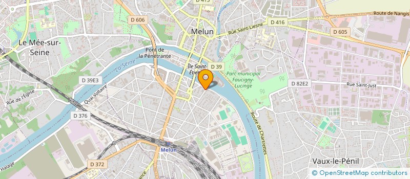 localisation de l'entreprise CULTURE LOISIRS PARTAGE MELUN VAL DE SEINE à MELUN