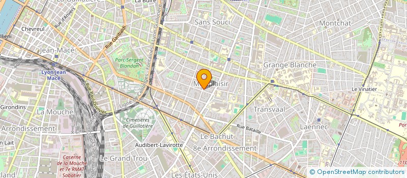 localisation de l'entreprise CULTURE MAJEURE RHONE ALPES  LYON