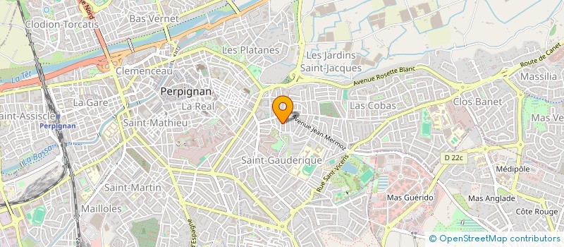localisation de l'entreprise CULTURE MARQUE à PERPIGNAN
