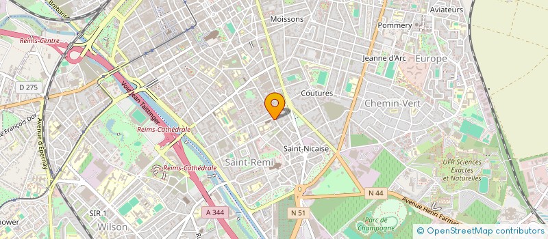 localisation de l'entreprise CULTURE MECANIC  REIMS