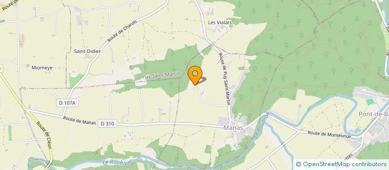 localisation de l'entreprise CULTURE, NATURE(S) ET CONFITURE  MANAS