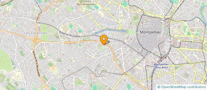 localisation de l'entreprise CULTURE & NOUS à MONTPELLIER