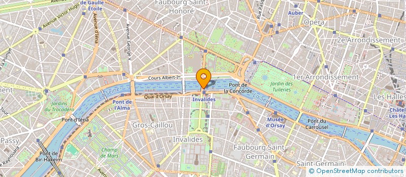 localisation de l'entreprise CULTURE NUIT  PARIS