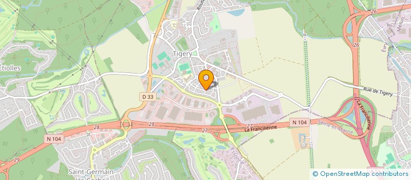 localisation de l'entreprise CULTURE NUMERIQUE  TIGERY