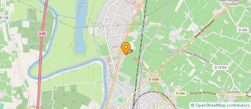 localisation de l'entreprise CULTURE PHYSIQUE CLUB LIBOURNAIS  LIBOURNE