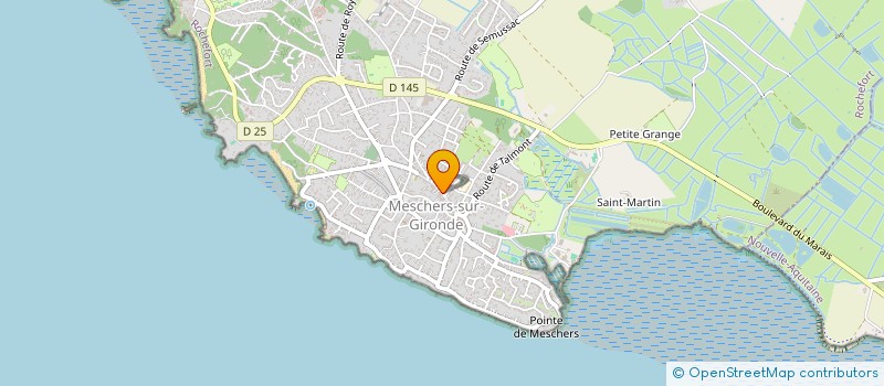 localisation de l'entreprise CULTURE PLUME  MESCHERS-SUR-GIRONDE