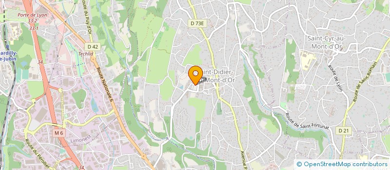 localisation de l'entreprise CULTURE PROJET SASU  SAINT-DIDIER-AU-MONT-D'OR