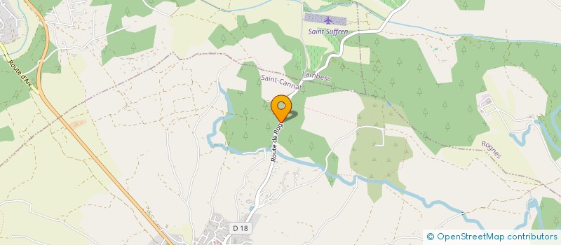 localisation de l'entreprise CULTURE REUNION  SAINT-CANNAT