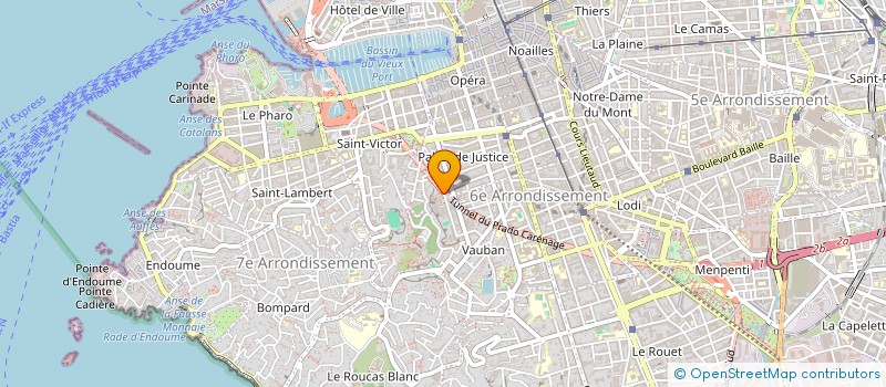 localisation de l'entreprise CULTURE'S MIX à MARSEILLE
