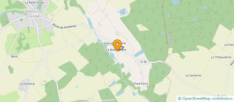 localisation de l'entreprise CULTURE & SOLEIL  CHISSAY EN TOURAINE