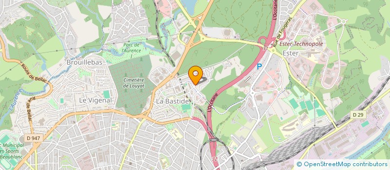 localisation de l'entreprise CULTURE SOLIDAIRE SANS FRONTIERE à LIMOGES