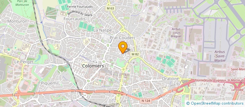 localisation de l'entreprise CULTURE SON à COLOMIERS
