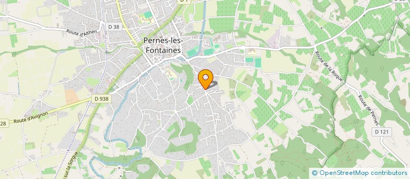 localisation de l'entreprise CULTURE SUD à PERNES-LES-FONTAINES